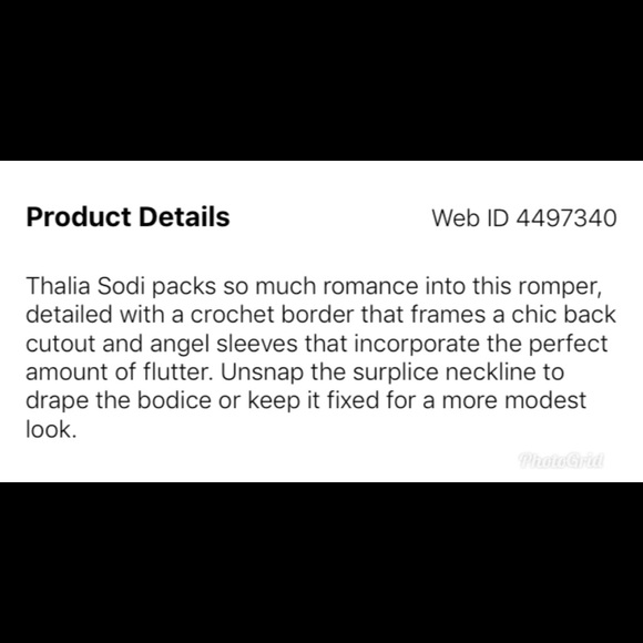 NWT Peach Romper Sz L - Picture 4 of 8